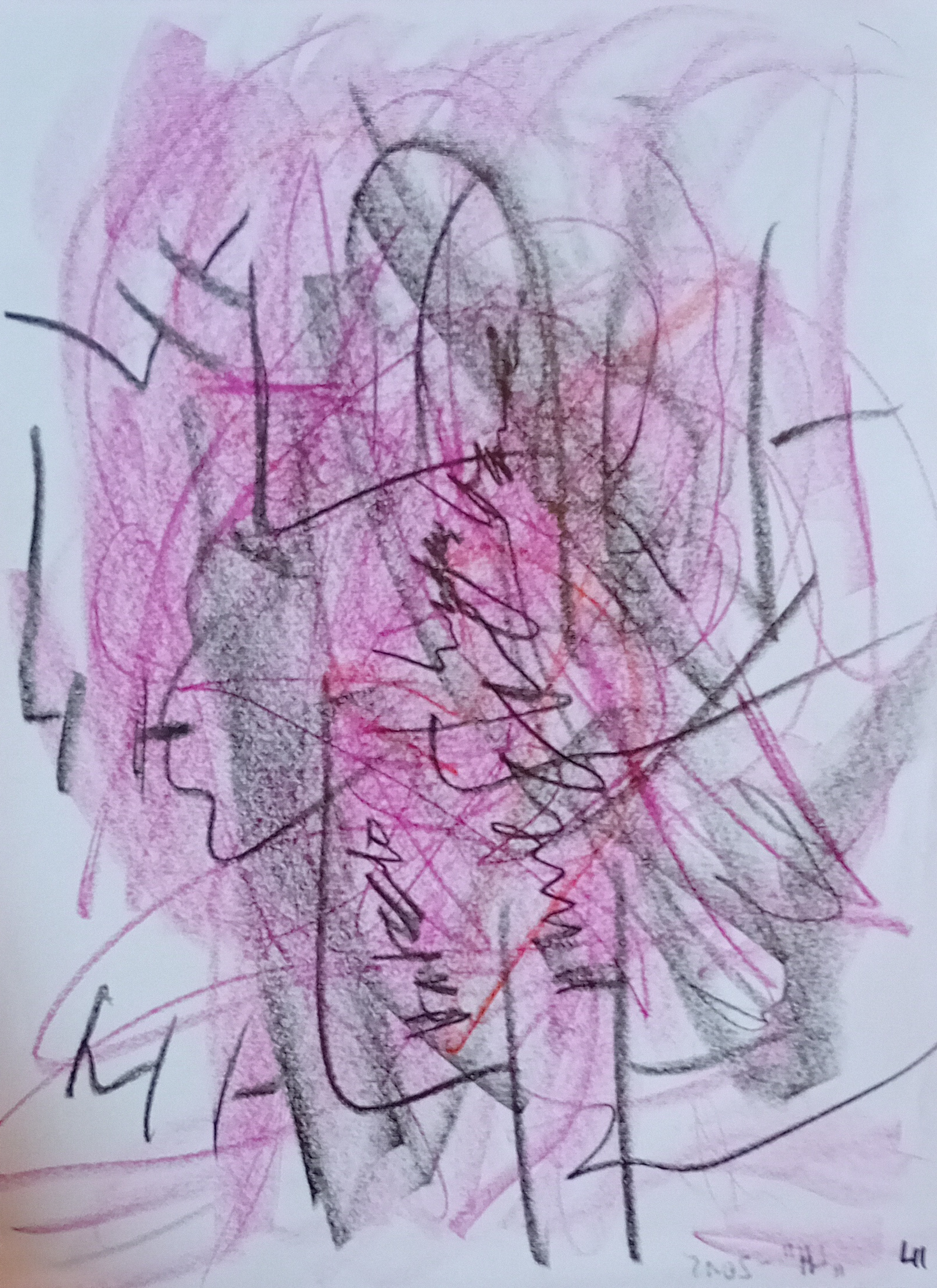 Lukas Hantzko, 2015. Drawing -- 29 x 42